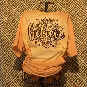 Say it til you believe it graphic tee